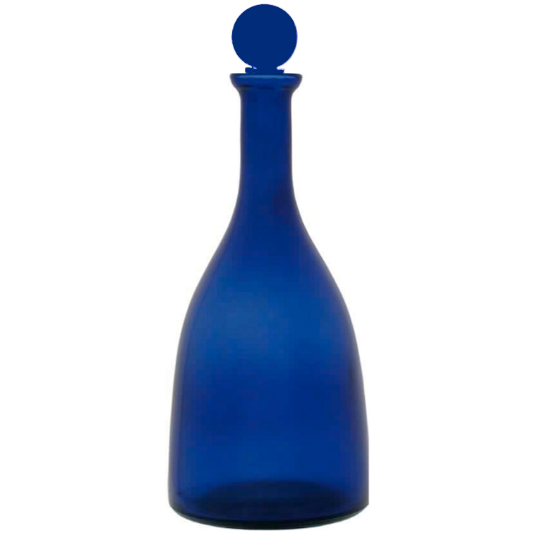 Bottiglia personalizzata Viola blu 0,75 lt